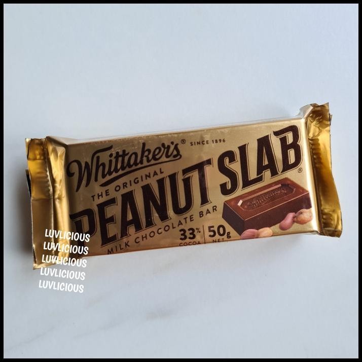 Jual Whittaker Whittakers Whittaker'S Peanut Slab Milk Chocolate Bar ...