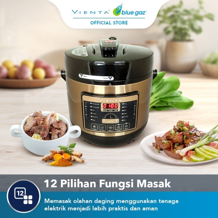 TERBARU VIENTA SMART PRESSURE COOKER PRESTO 6L