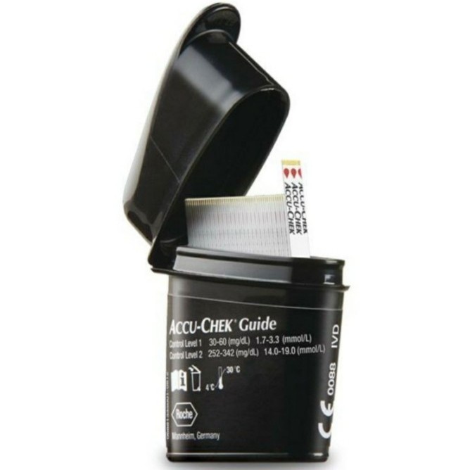 Jual Accu Chek Guide Strip Isi 50 Pcs [ Tanpa Box ] | Shopee Indonesia