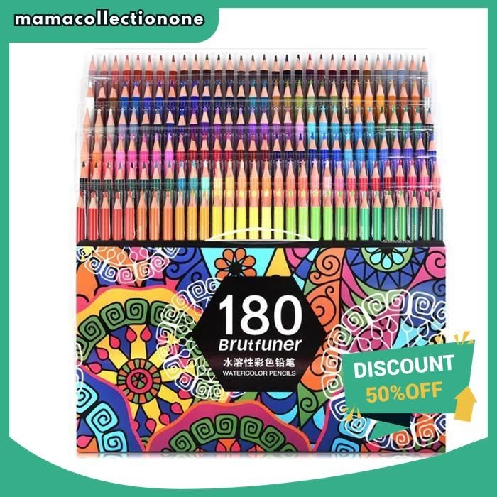 Jual WATER SOLUBLE COLOR BRUTFUNER PAINTING WATER PENCILS COLOR SET ...