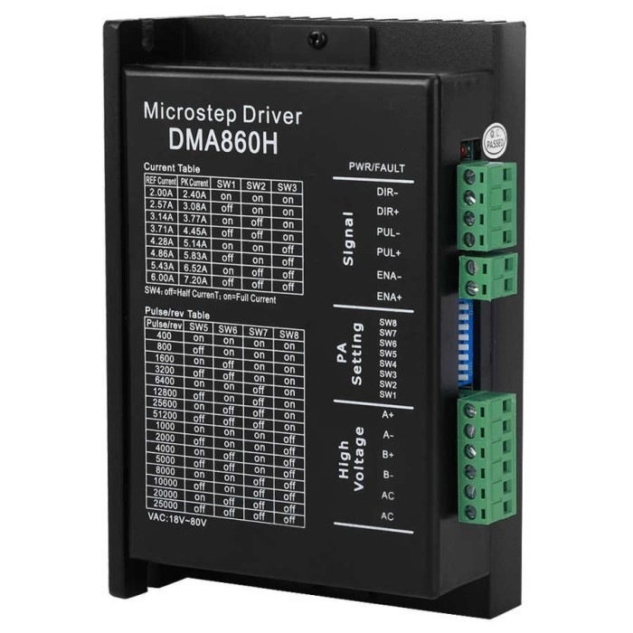 Jual NEMA34 DMA860H Stepper Motor Driver Microstep 2phase, YUN DUAN ...