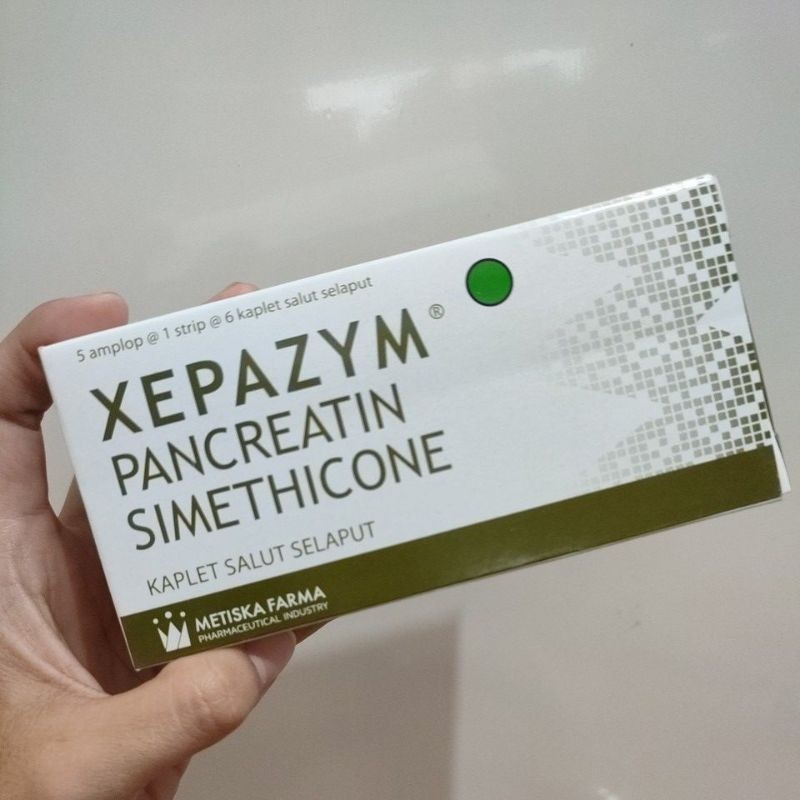 Jual XEPAZYM strip isi 6 kaplet kesehatan lambung hati usus | Shopee ...