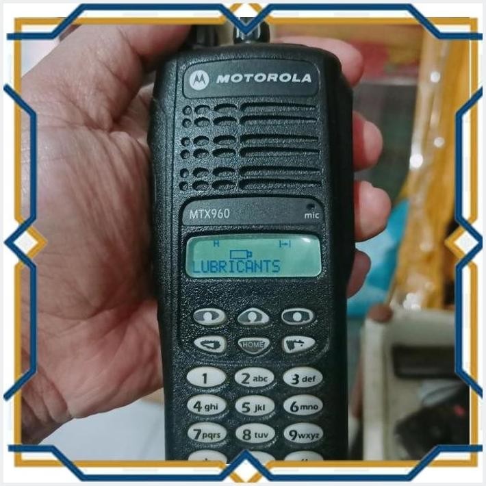 Jual [LGD] HT MOTOROLA MTX960 FREKUENSI 800MHZ BEKAS | Shopee Indonesia