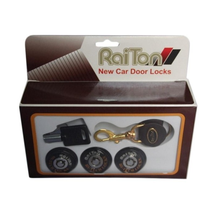 Jual RAITON ORIGINAL DOOR LOCK / KUNCI PINTU MOBIL UNIVERSAL 3 PINTU ...