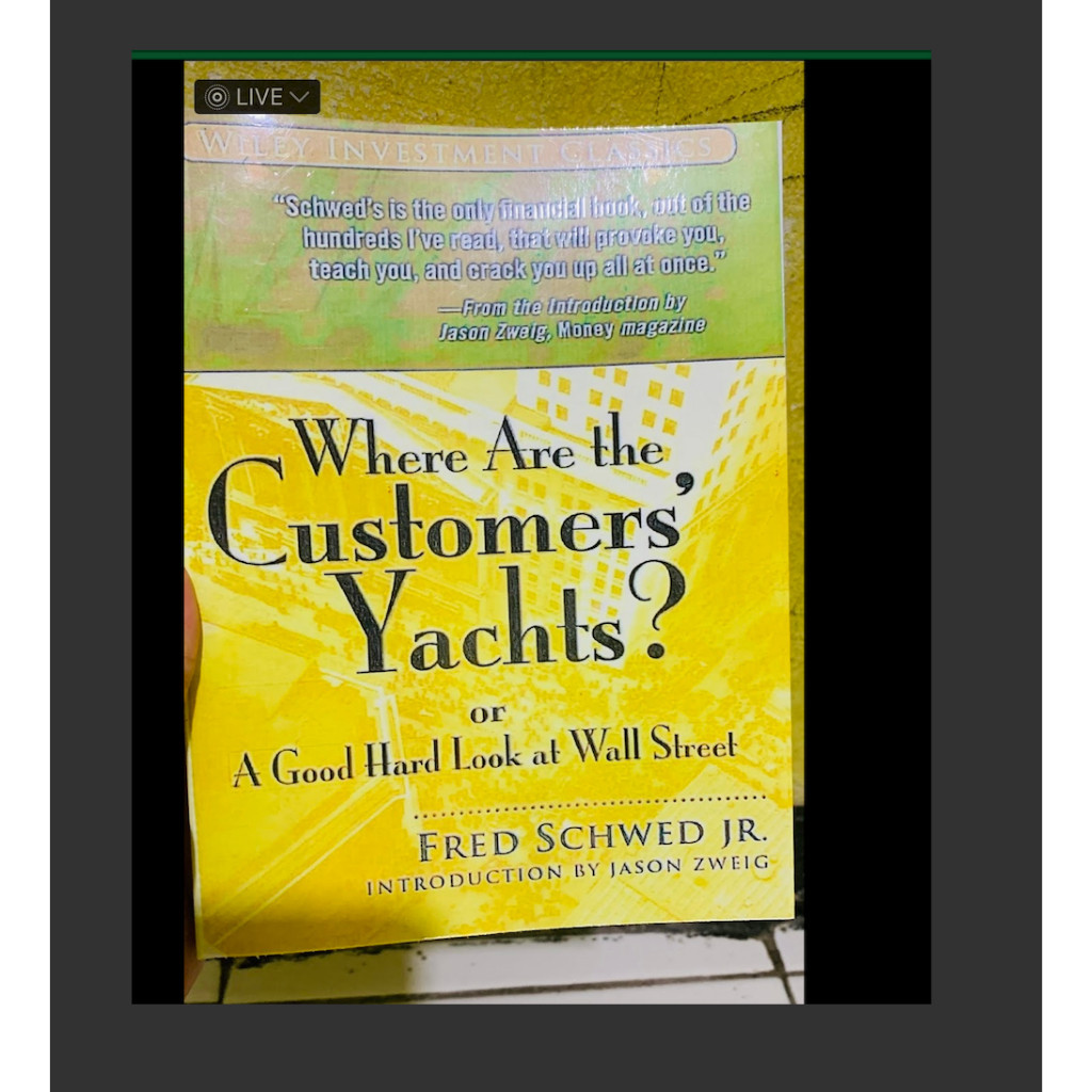 where are the customers yachts fred schwed