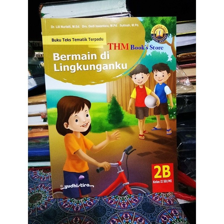 Jual Buku Teks Tematik Terpadu 2B SD/MI Kelas 2 K13 Edisi Revisi ...