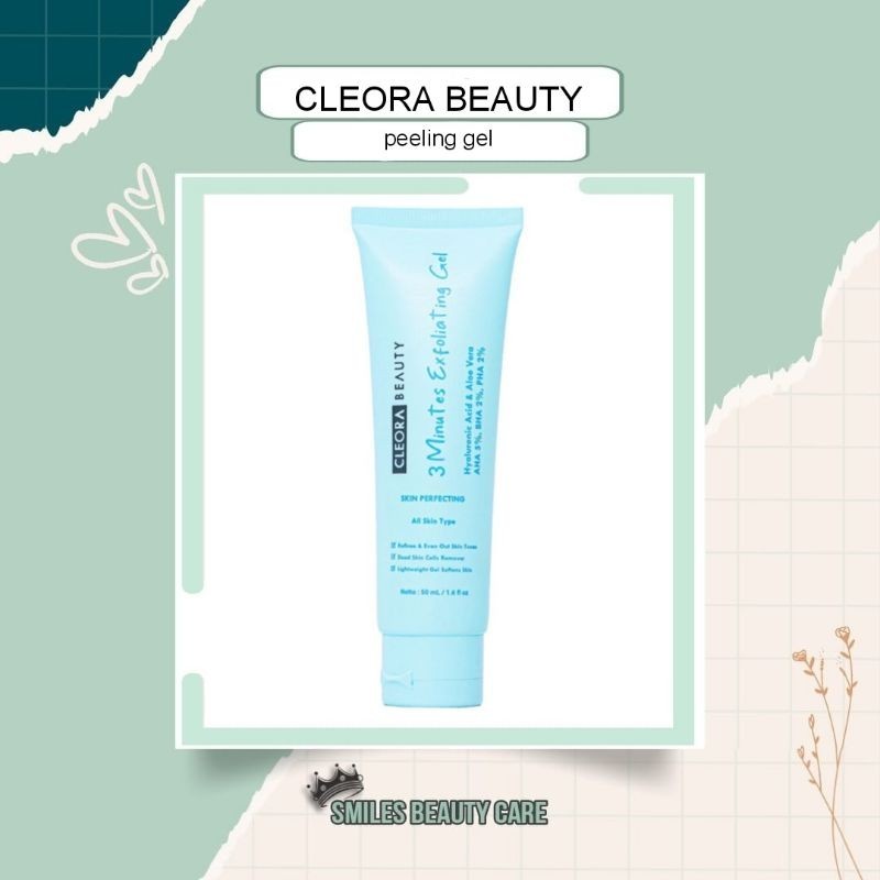 Jual Cleora 3 Minutes Exfoliating Gel 50gram With AHA BHA PHA ...