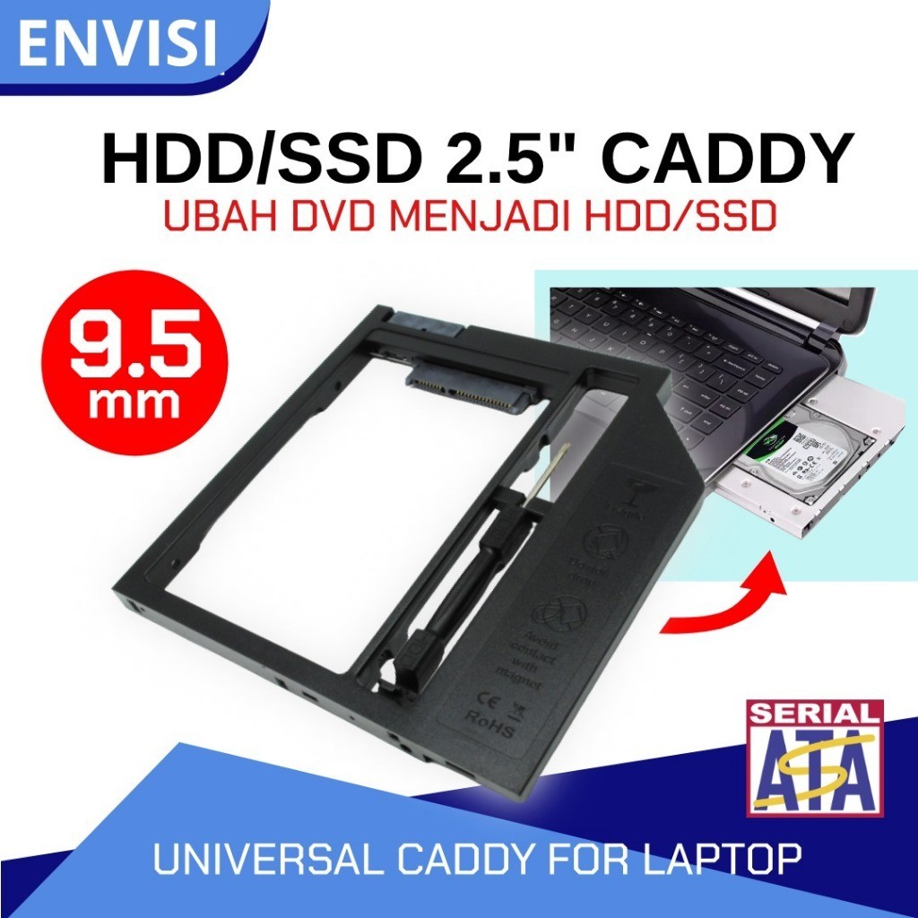 Jual HDD SSD Caddy 2.5
