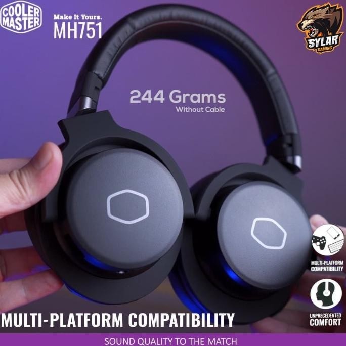 Jual Cooler Master MH751 Multiplatform Gaming Headset | Shopee Indonesia