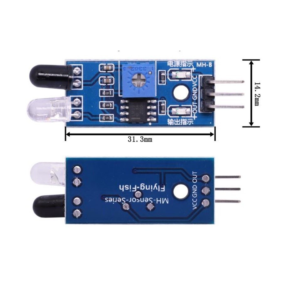 Jual Sensor Inframerah IR Infrared SP / Pendeteksi Halangan Rintangan ...
