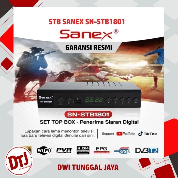 Jual Stb Tv Digital Sanex 1801 SnStb1801 Set Top Box Setup Box