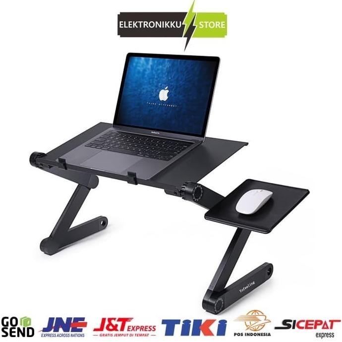 Jual Meja Laptop Portable Lipat Premium Irobot With Cooling Fan Notebook Shopee Indonesia