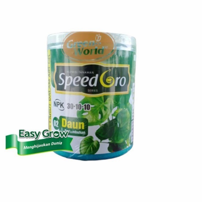 Jual Green World Speed Gro Pupuk Daun dan Pertumbuhan series NPK 3010