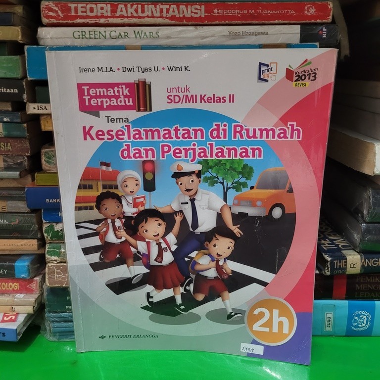 Jual BUKU BEKAS TEMATIK TERPADU KELAS 2H SD ERLANGGA K13 REVISI ...