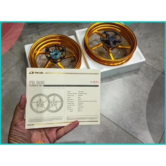 Jual Velg RCB FG 506 Forged Rims For The Yamaha XMAX 13m4yZ4 last stok ...