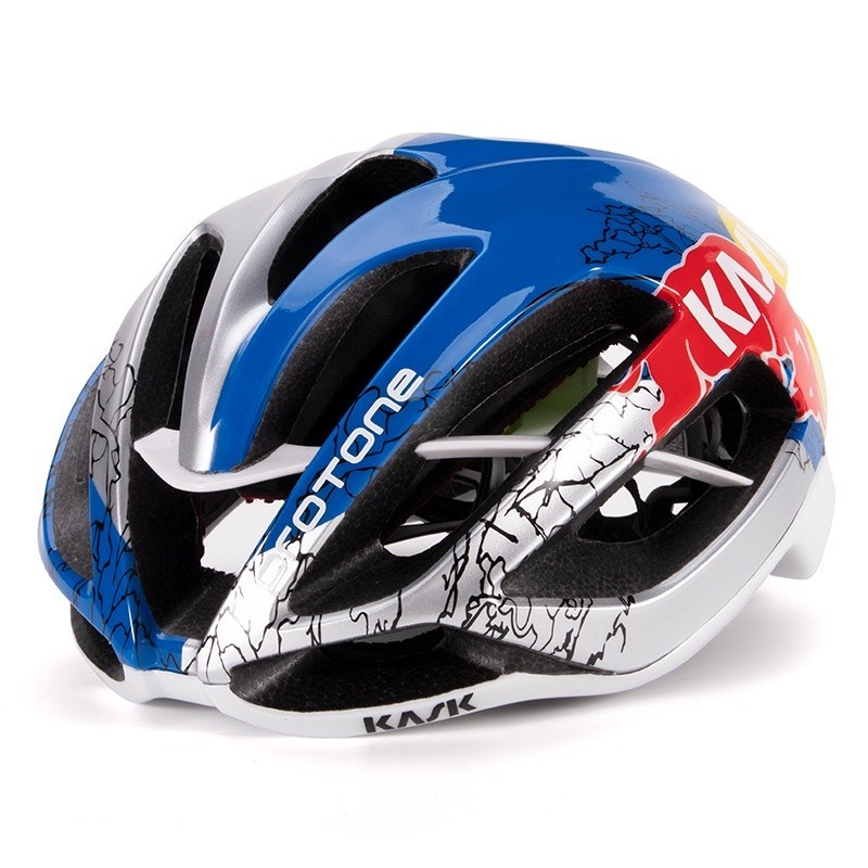Jual KASK PROTONE Helm Aero Helm Sepeda Red Bull Sepeda Balap 