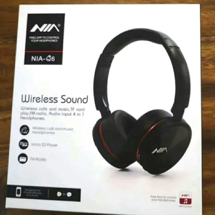 Nia q6 bluetooth wireless headphone sale