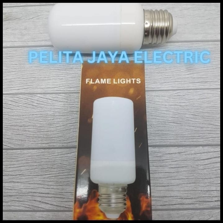 Jual Lampu Obor Api Led W E Lampu Taman Pilar Obor Api Led Shopee Indonesia