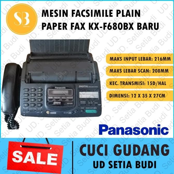 Jual HARGA DISC - Mesin Facsimile Kertas HVS / Plain Paper Fax ...