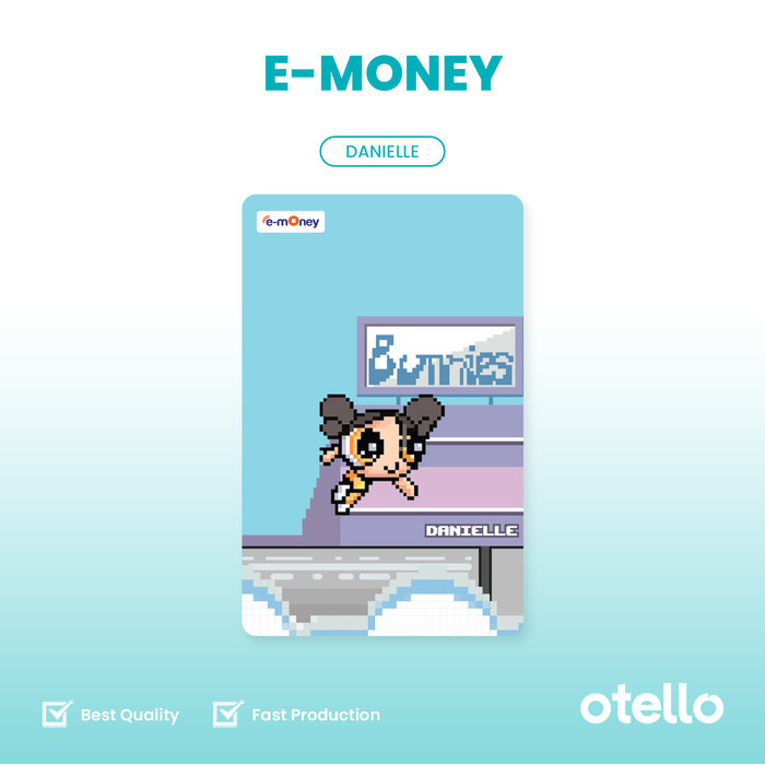 Jual Kartu Emoney New Jeans X Powerpuff Girl Merchandise K-Pop Kpop ...