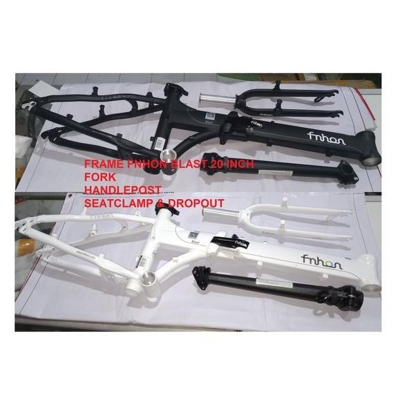 Jual Premium Frame Fnhon Blast 20 Inch Batang Sepeda Lipat Seli Fork ...