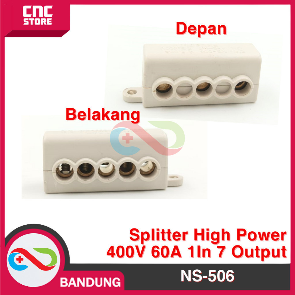 Jual Terminal Block Blok Konektor Splitter Paralel Kabel HIGH POWER ...