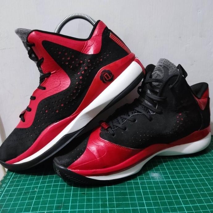 Jual adidas derrick rose 773 sprint frame basketball sepatu tinggi merah Shopee Indonesia