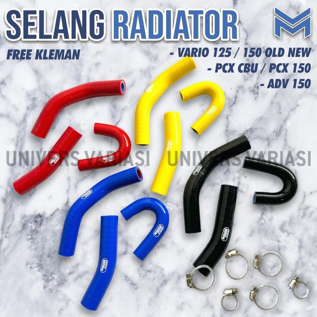 Jual Baru Selang Radiator Vario 125 150 Adv Pcx Originalisi 3 Pc Selang ...