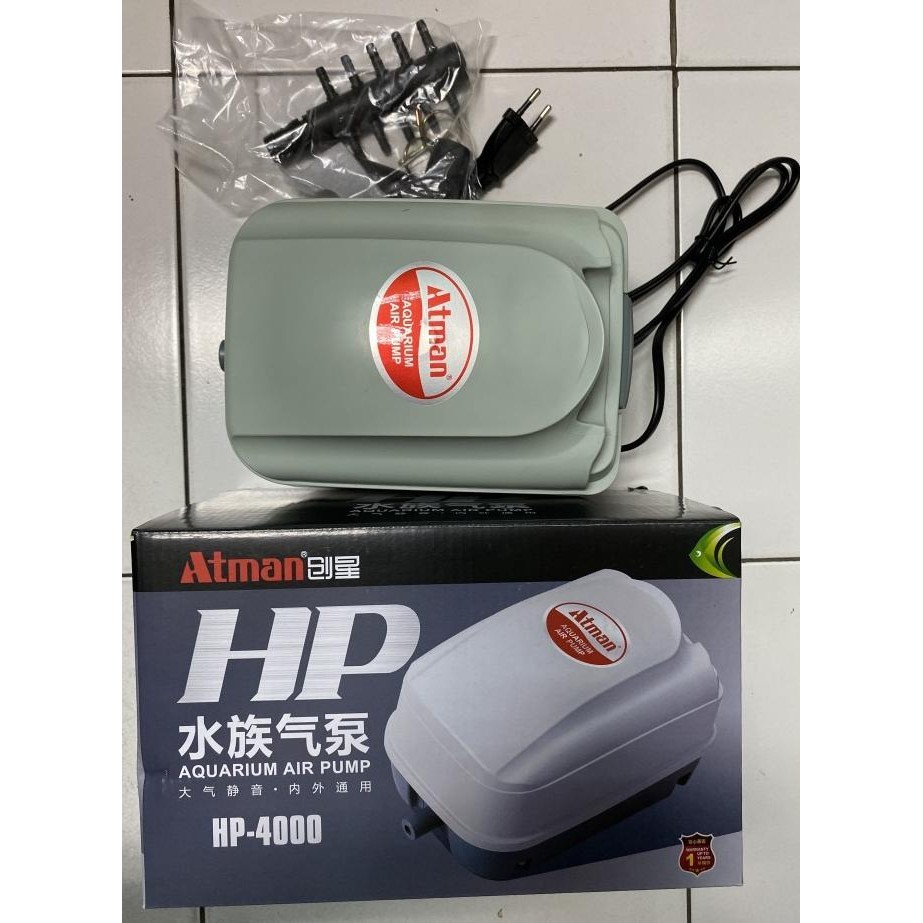 Jual Pompa Udara Atman HP 4000 Akuarium dan Kolam | Shopee Indonesia