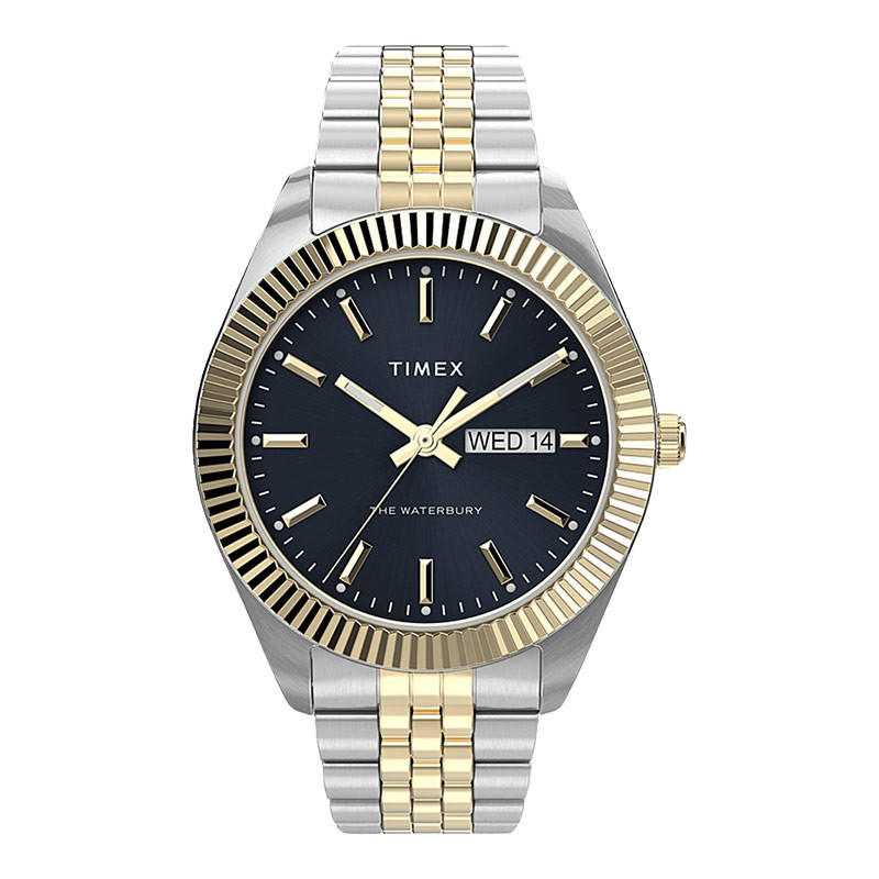 Jual Jam Tangan Pria Timex The Waterbury TW2V17500 Legacy Dark Blue ...