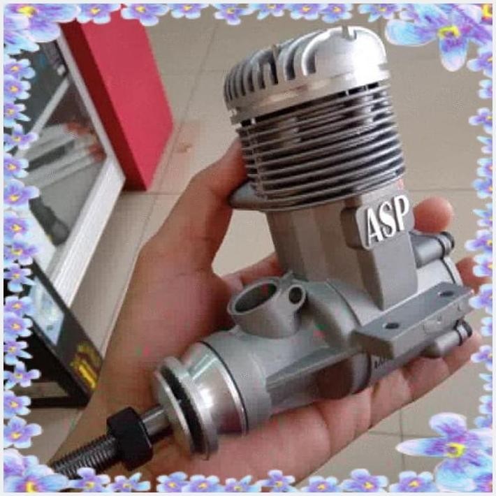 Jual [CKD] ENGINE PESAWAT ASP 120AR TWO STROKE GLOW ENGINE | Shopee ...