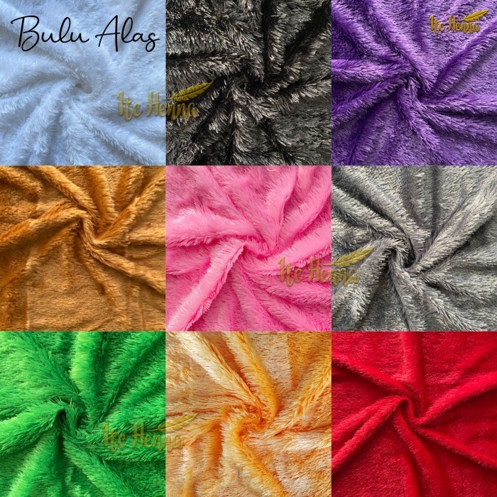 Jual BARU!! BULU ALAS UNTUK FOTO BACKGROUND TAPLAK MEJA KAIN RASFUR ...