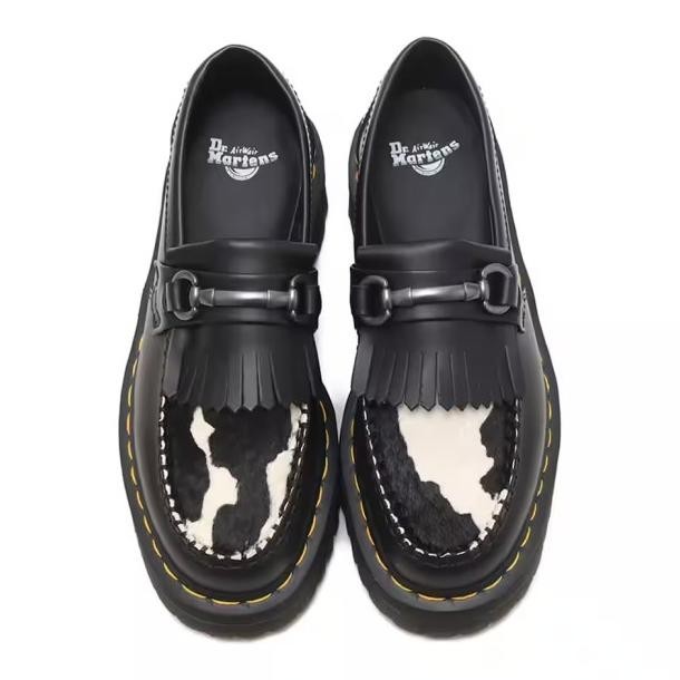 Dr.Martens ADRIAN SNAFFLE レザー いじ ブラック UK3