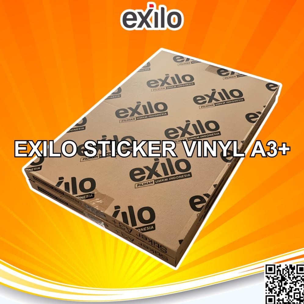 Jual BACK TO SCHOOL EXILO STICKER VINYL DITAL PRINT A3+ STIKER LASER ...