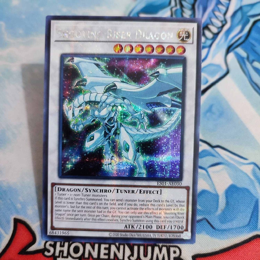 Jual yugioh AE shooting riser dragon ES01-AE030 SE original | Shopee ...