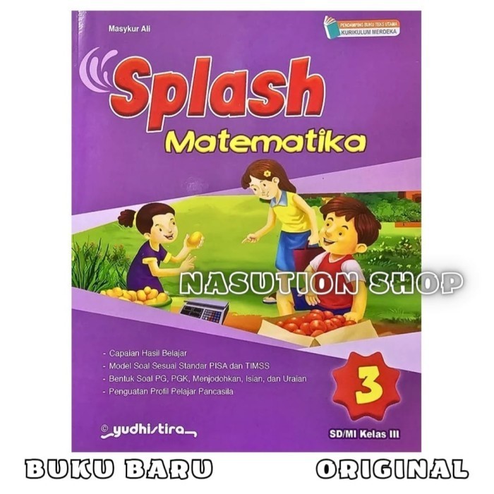 Jual Buku Splash Matematika Kelas Sd Yudhistira Kur Merdeka