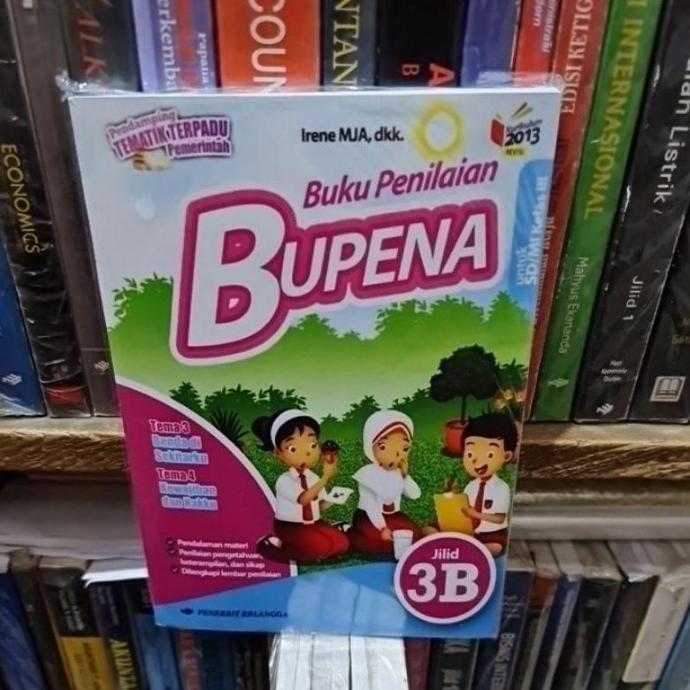 Jual CR - Buku Penilaian BUPENA Jilid 3B Untuk SD KELAS 3 by Irene MJA ...