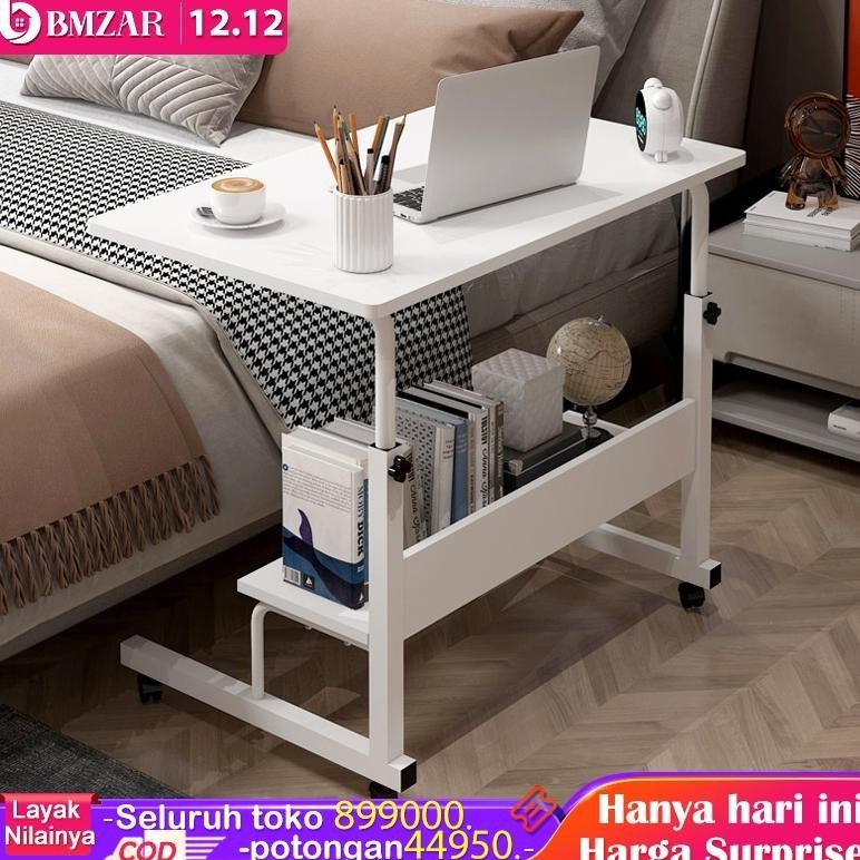 Jual IH Meja Laptop Lipat Adjustable dengan Roda Meja Laptop Roda Meja ...