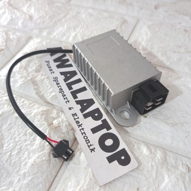 Jual reducer 12v 48v-100v to 12v 6A-10A 96v 72v 10A 4pin step down 12v ...