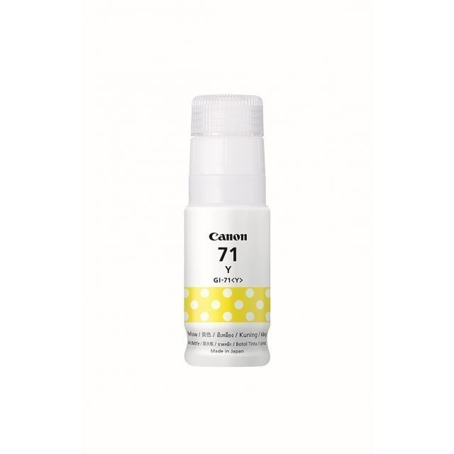 Jual CANON GI-71 CYAN, MAGENTA, YELLOW, BLACK INK BOTTLE | Shopee