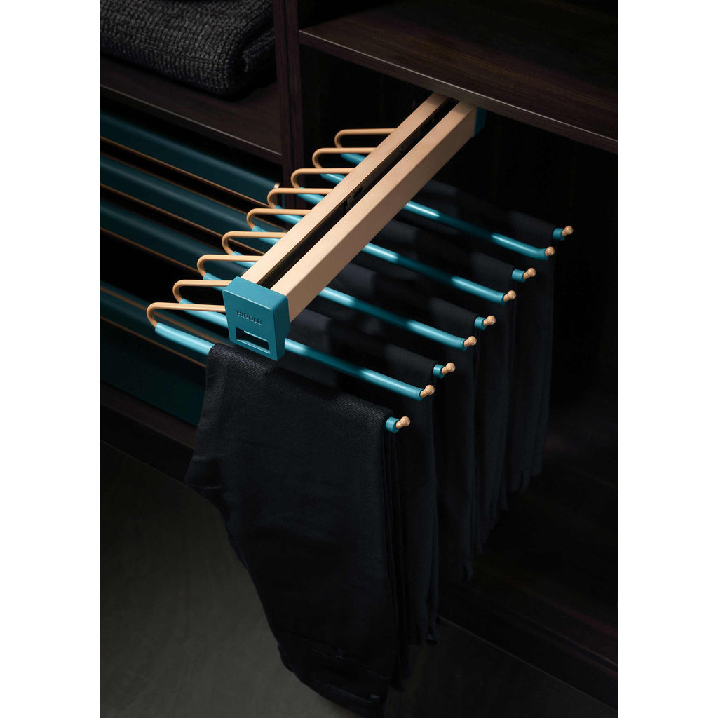 Jual Rak Gantung Tarik Pakaian lipat Bottega Top Mounted Pants Rack ...