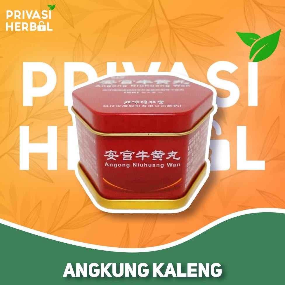 Jual Herbal Cina Paket Hemat Angkung Kaleng Angong Niuhuang Wan Tong ...