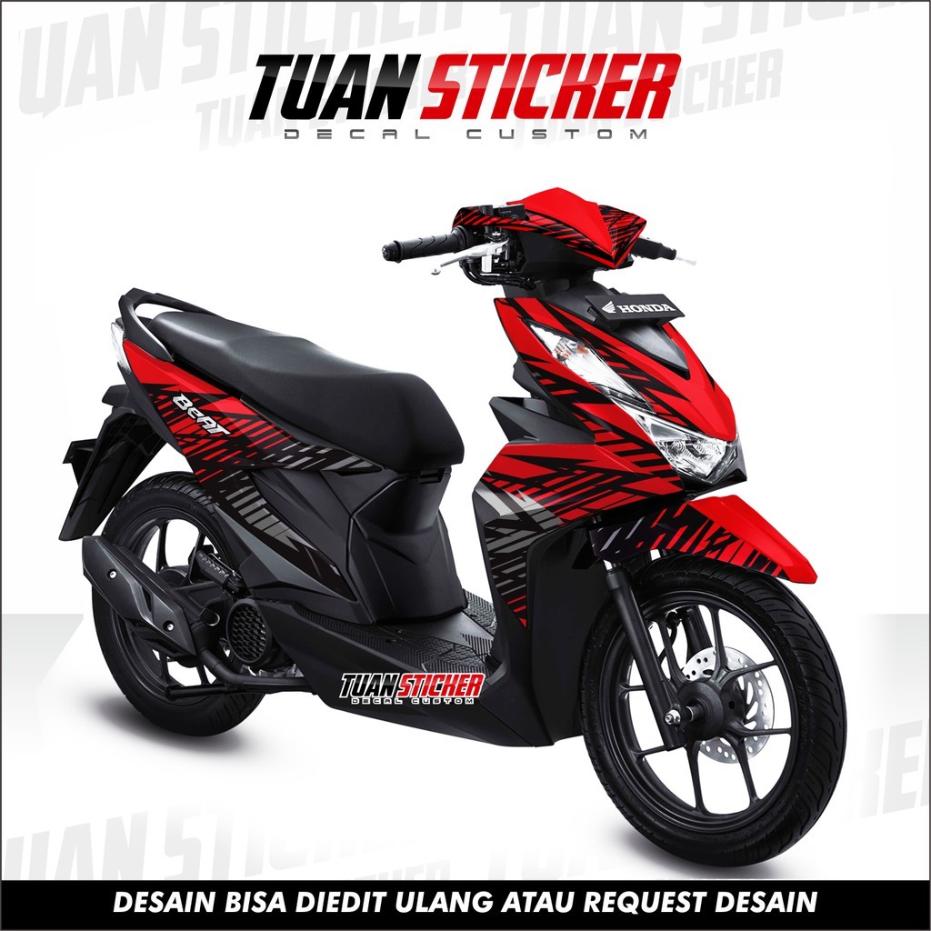 Jual Sticker Stiker Decal Dekal Striping Beat Deluxe 2021 2022 2023 Grx ...