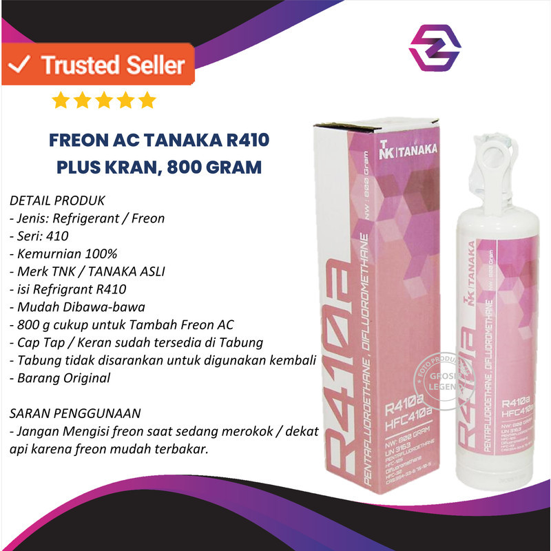 Jual FREON R410 TANAKA REFRIGANT PREON HFC410a FREON R-410 TANAKA ...