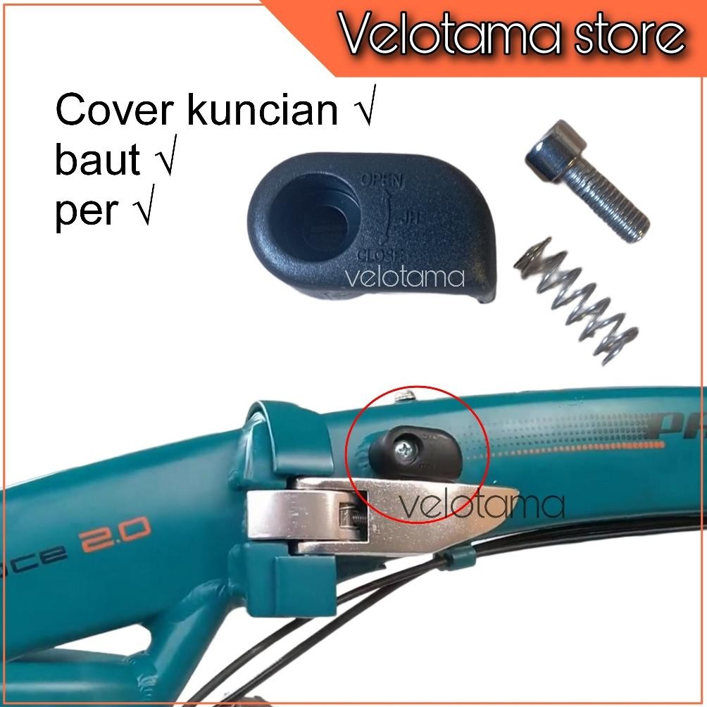 Jual Premium Pengunci Frame Sepeda Lipat Kunci Frame Sepeda Lipat ...