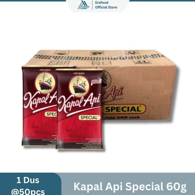 Jual Kapal Api Special Merah 60G - 1 Karton @50Pcs | Shopee Indonesia