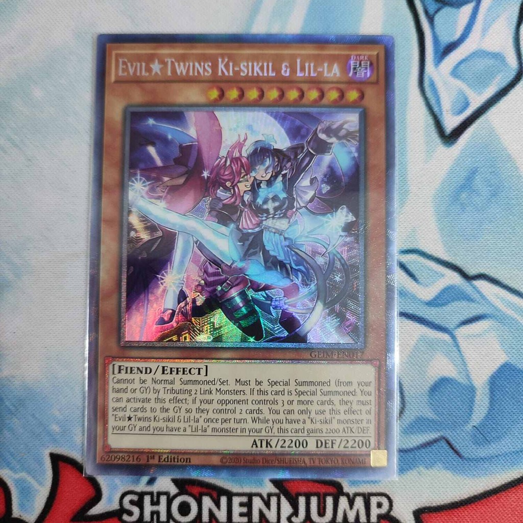 Jual yugioh evil twins ki sikil lil la GEIM collector rare original ...