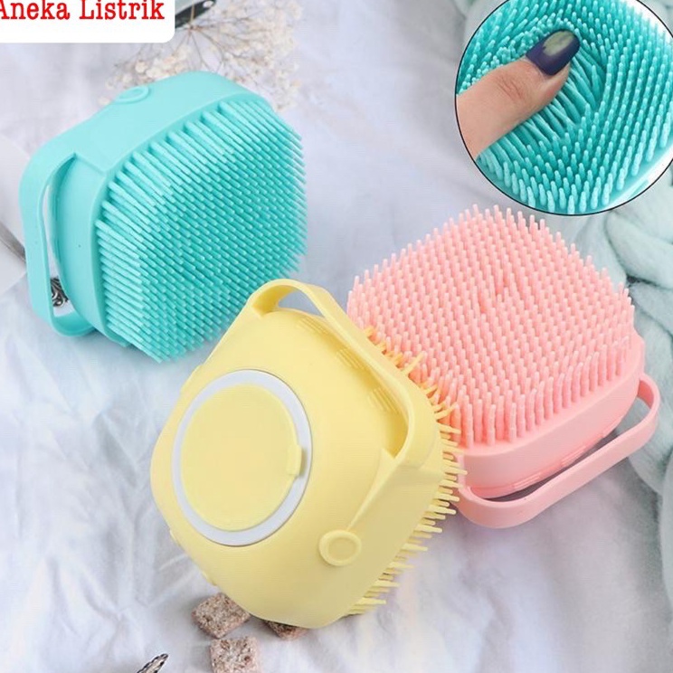 Jual TrxF0r5Q SIKAT MANDI SILICONE / BATH SHOWER / SHOWER BRUSH / SIKAT