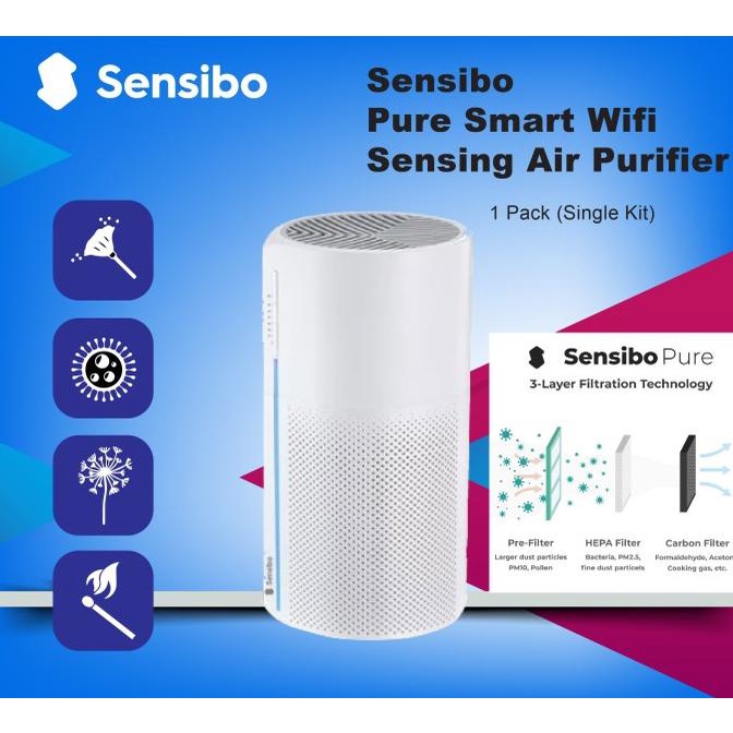 Jual Sensibo Pure Smart Wifi Sensing Air Purifier 1 Pack (Single Kit