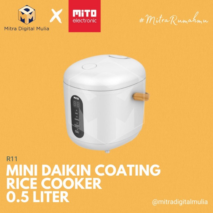 Jual Mito R11 Premium Digital Mini Rice Cooker 0.5 Liter Shopee Indonesia